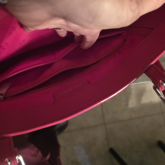 Tory Burch Pink Leather Tote Bag - Picture 8 of 12